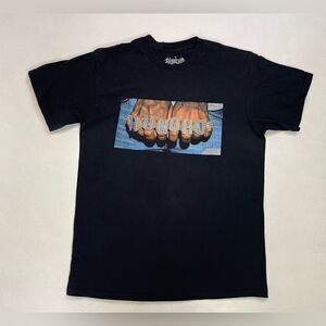 Quavo Huncho Ring Graphic T-shirt Men Small Black Short Sleeve Music